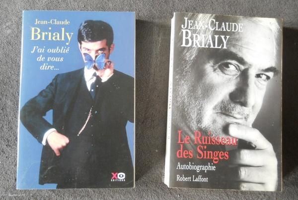 Autobiographie et souvenirs de Jean-Claude Brialy (2 tomes), Enlèvement ou Envoi, Utilisé, Jean-Claude Brialy, Cinéma, TV et Média