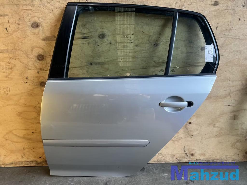 VW GOLF 5 Hatchback zilver LA7W Links achter deur 2003-2009, Arrière, Volkswagen, Volkswagen AG, Vw@volkswagen.de