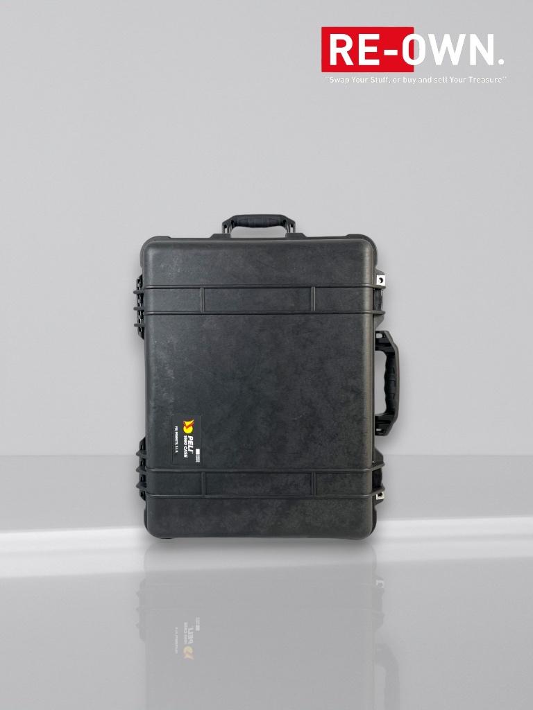 Pelicase / Peli case 1560 + vlakverdeling + laptop sleeve, Audio, Tv en Foto, Foto | Cameratassen, Zo goed als nieuw, Overige typen