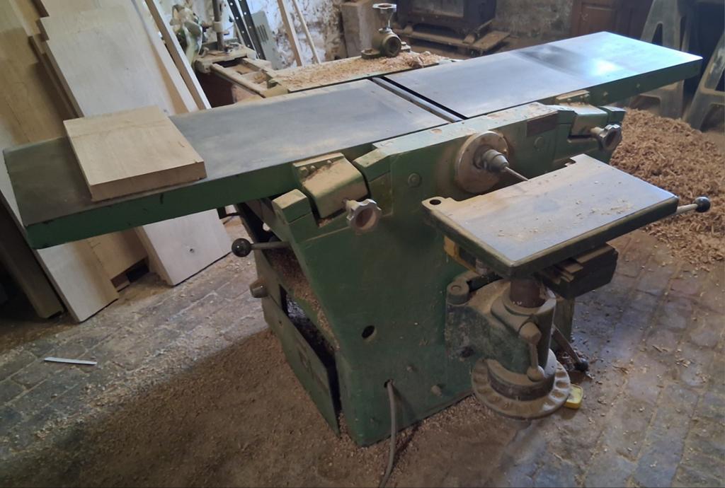 Lot de deux machines de menuiserie, Bricolage & Construction, Raboteuses, Enlèvement
