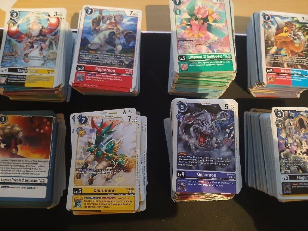 lot 1150 Digimon Kaarten, Ophalen, Zo goed als nieuw, Meerdere kaarten