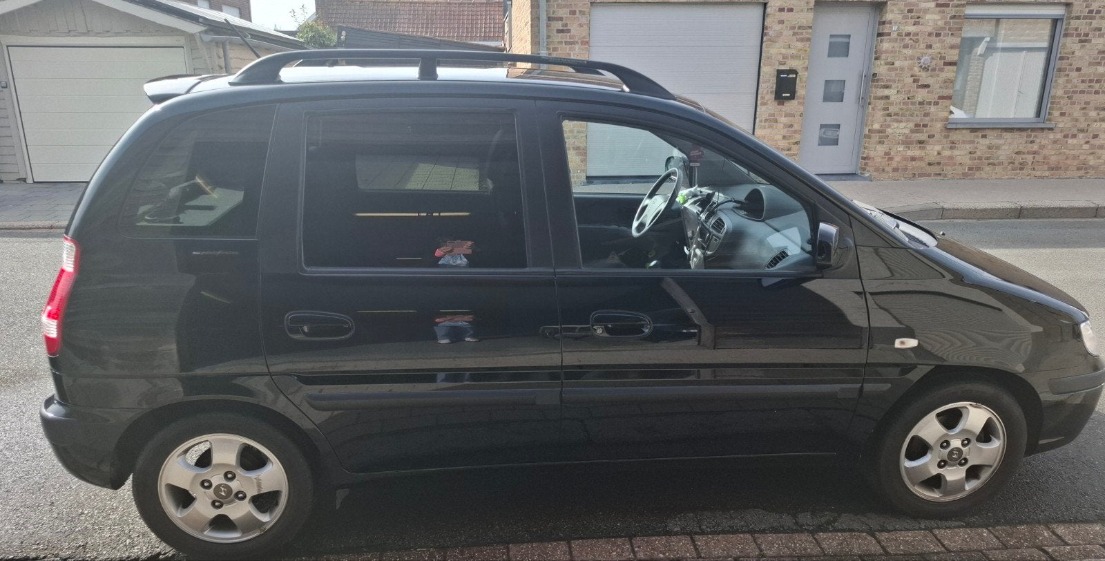 Hyundai Matrix, Auto's, Matrix, Monovolume, Zwart, 4 cilinders