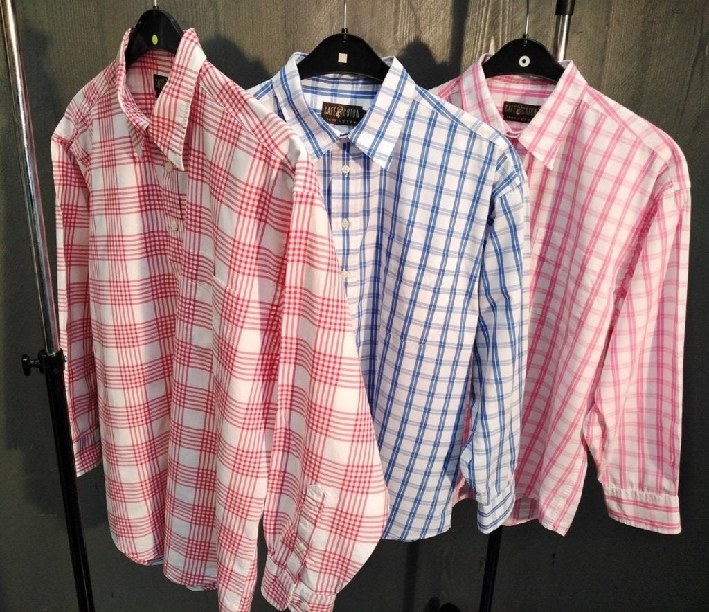 Très  Belles Chemises " CAFE  COTON " Taille : XL, Enlèvement, Comme neuf, CAFE  COTON, Tour de cou 43/44 (XL)