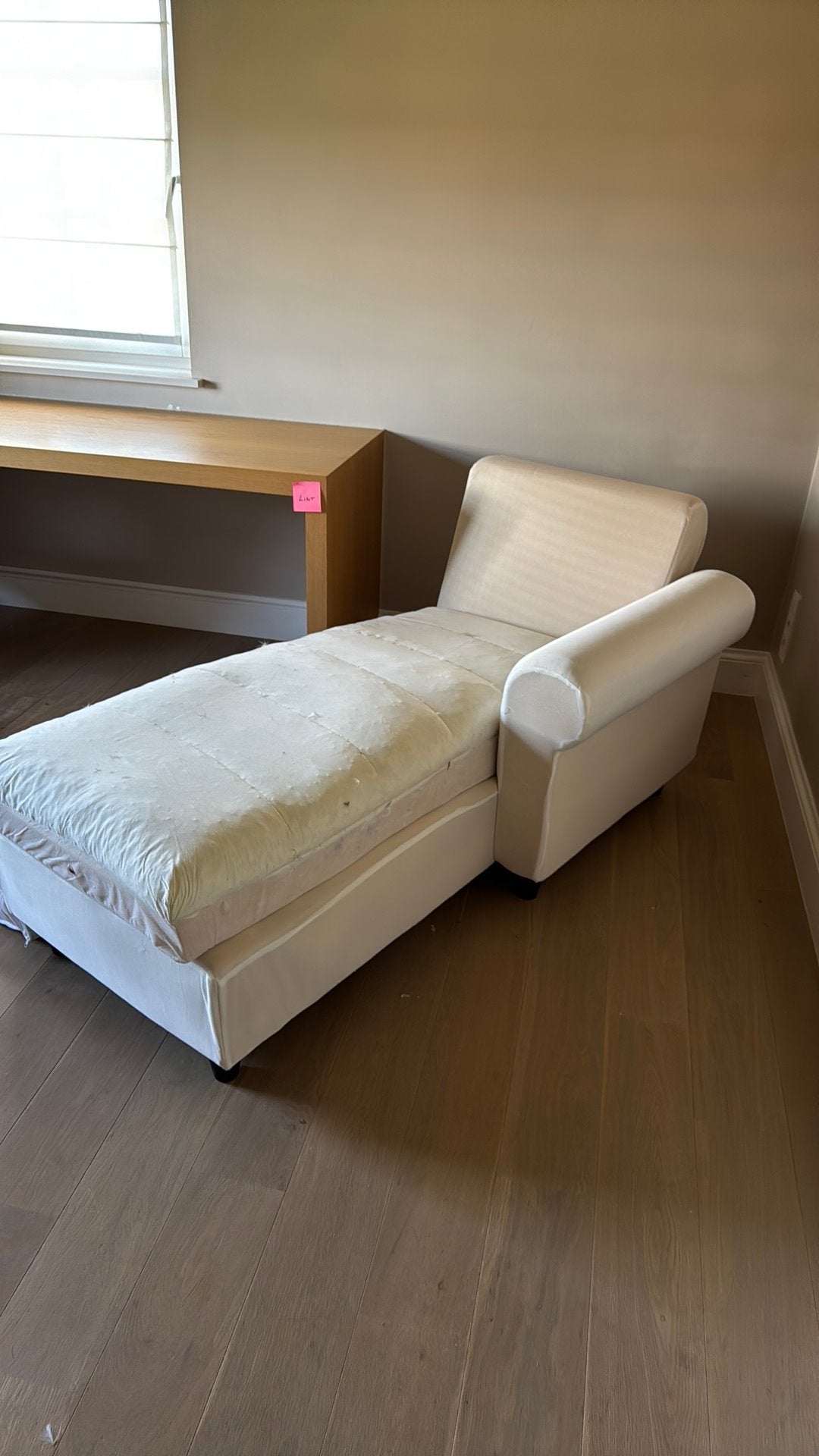Canapé Longchair. Retrait gratuit. Housse nettoyer a sec, Enlèvement, Comme neuf