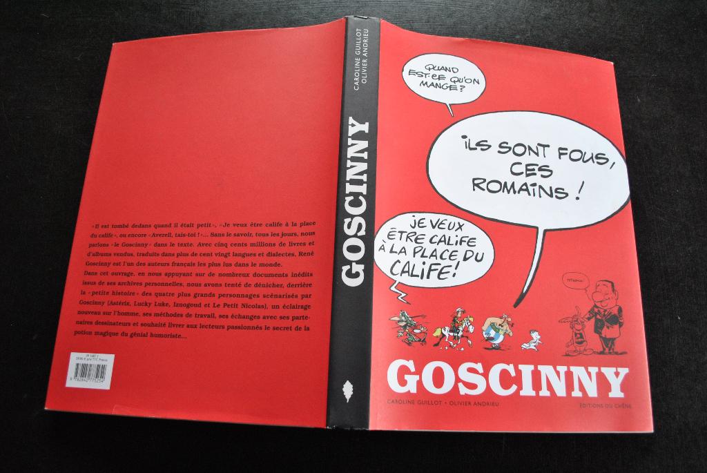 GUILLOT ANDRIEU GOSCINNY Biographie 2005 Uderzo Astérix RARE, Livres, BD, Enlèvement ou Envoi, Utilisé, GUILLOT ANDRIEU