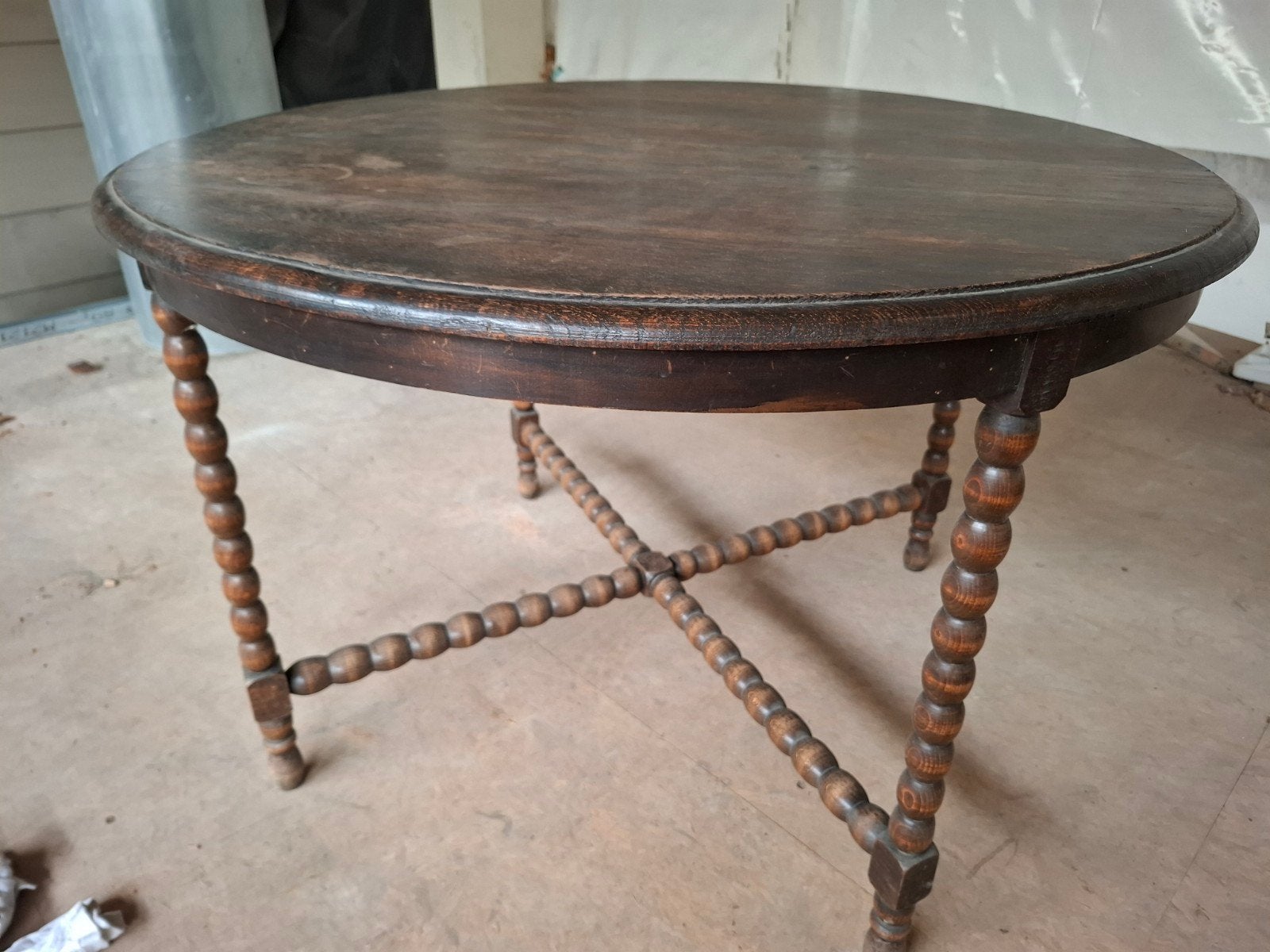 Tafel masief hout, Ophalen of Verzenden