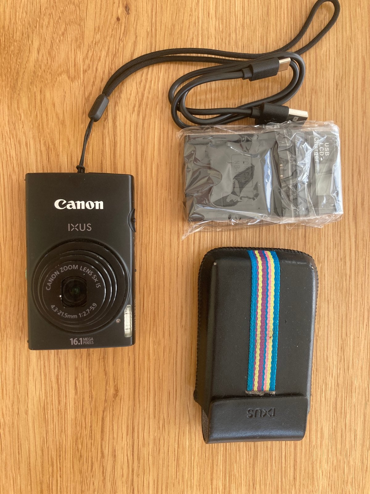 Caméra Full HD Canon IXUS 127 HS, TV, Hi-fi & Vidéo, Appareils photo numériques, Chargeur, Enlèvement ou Envoi, Stabilisation d'image