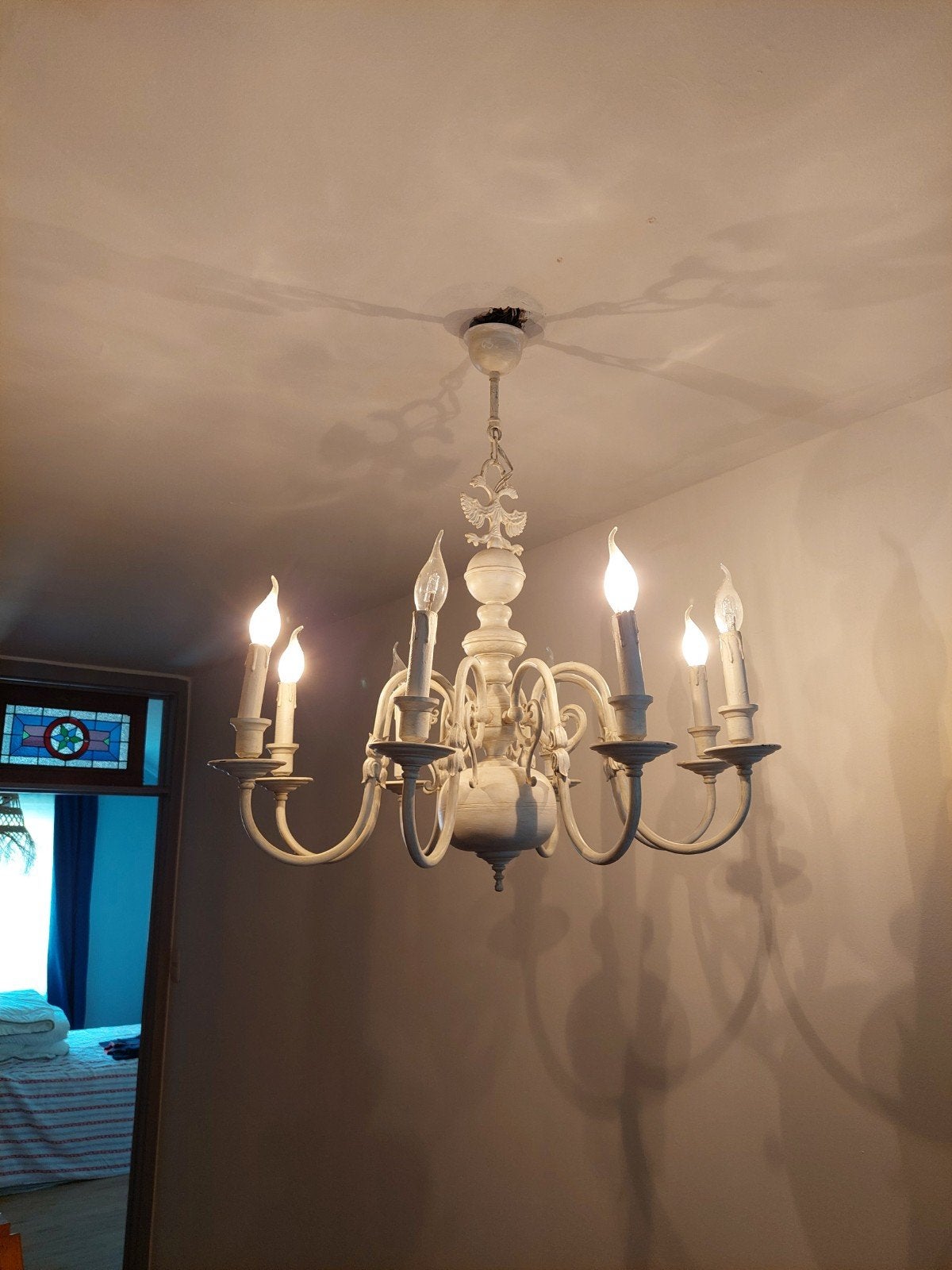 2 kroonluchters, Huis en Inrichting, Lampen | Kroonluchters, Ophalen