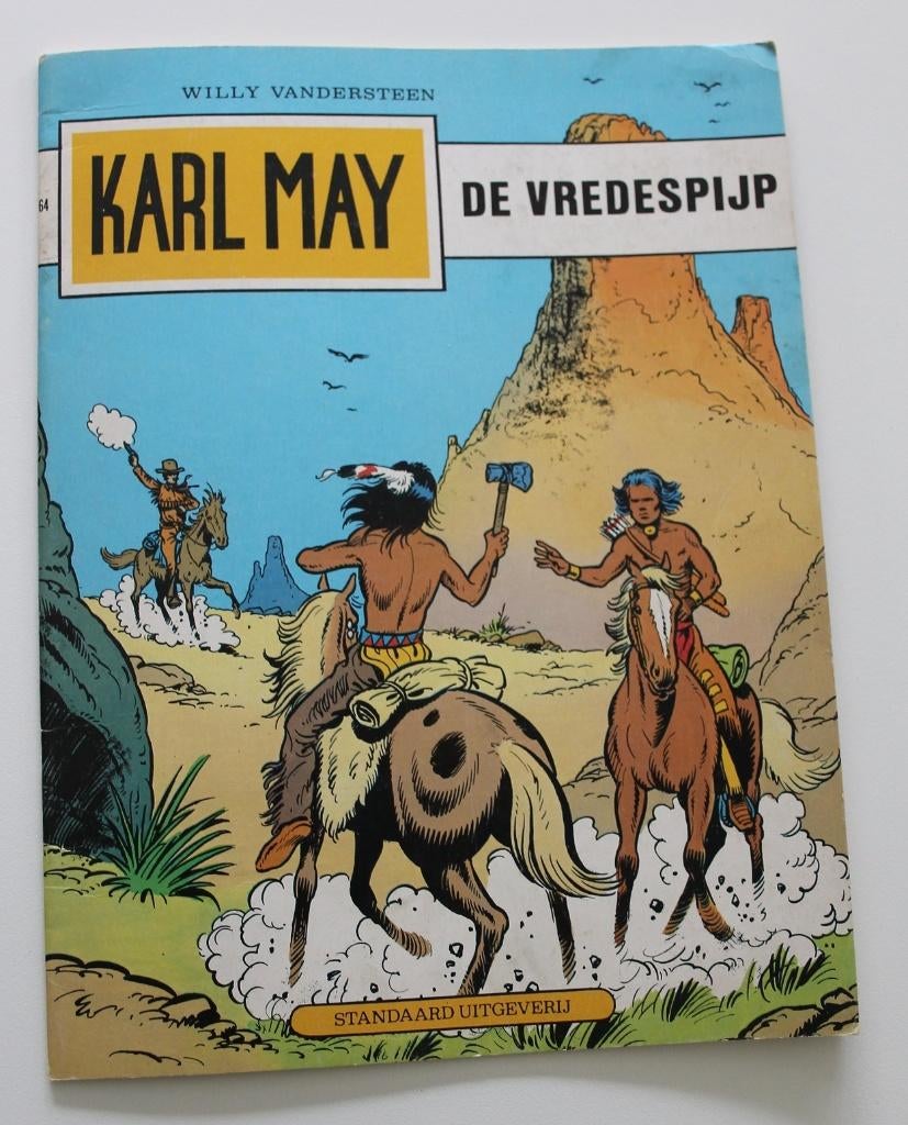 Karl May Nr64 : De vredespijp, Eén stripboek, Ophalen of Verzenden, Gelezen