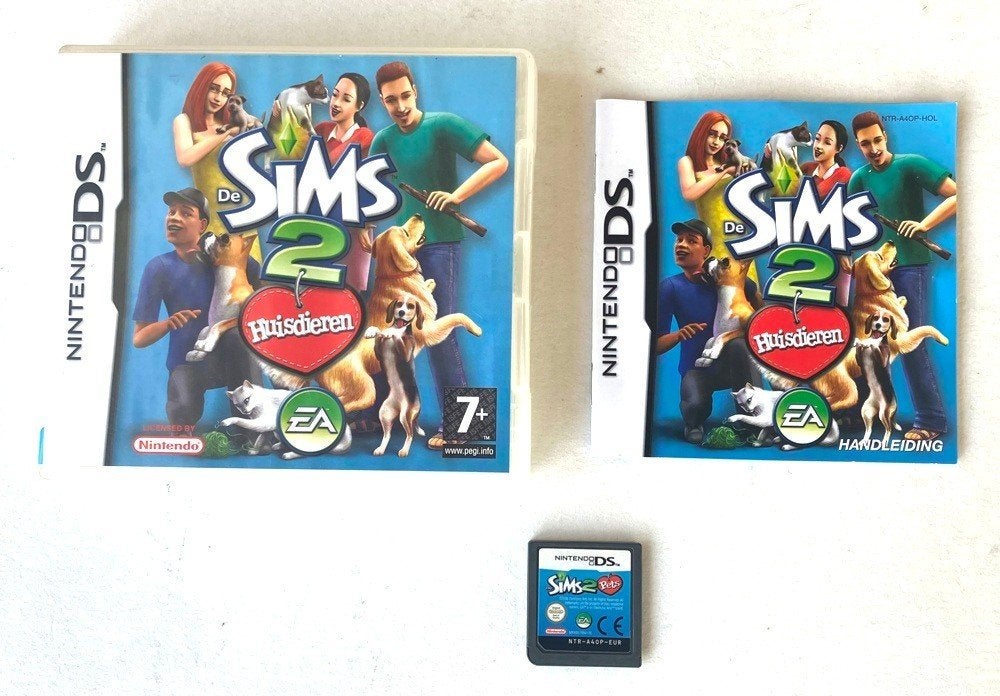 De Sims 2 Huisdieren Nintendo (DS)., Consoles de jeu & Jeux vidéo, Jeux | Nintendo DS, Comme neuf, Enlèvement ou Envoi