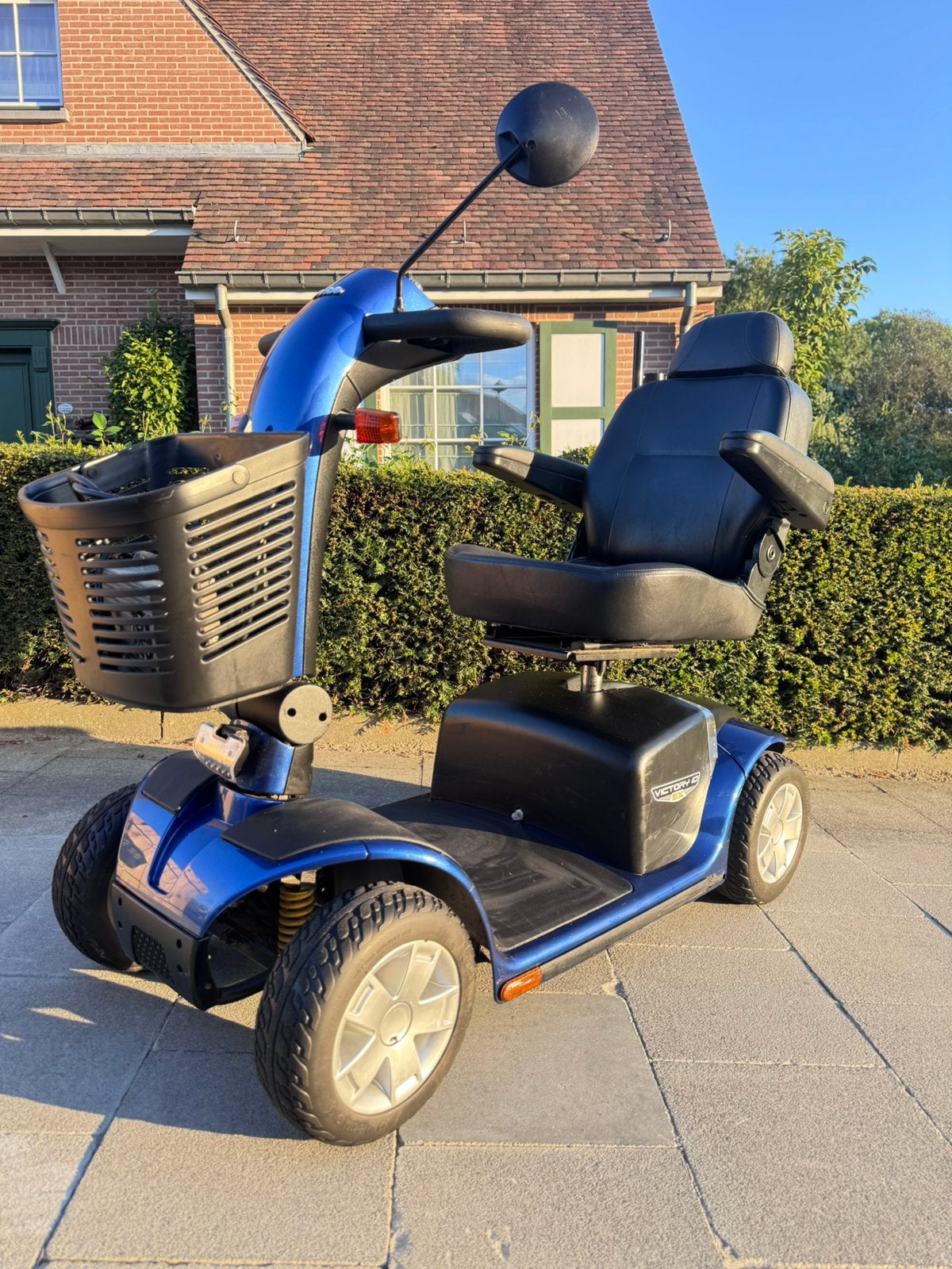 Invalide scooter Perfect staat Pride Victory 10 Scootmobiel, Ophalen of Verzenden, Inklapbaar, Zo goed als nieuw, Elektrische rolstoel