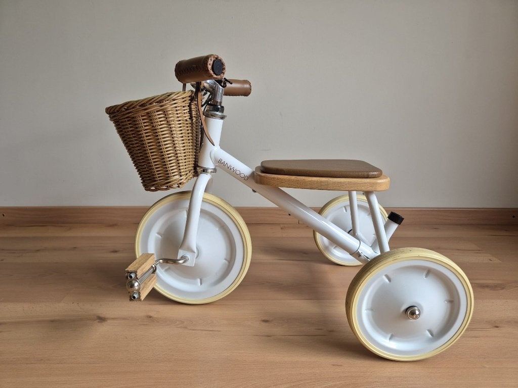 Banwood driewieler met duwstang, Ophalen, Zo goed als nieuw, Banwood, Duwstang