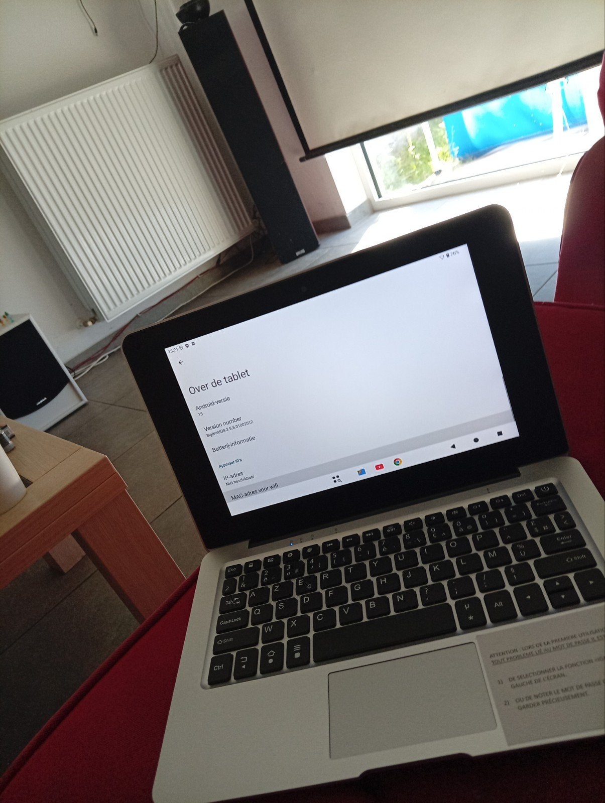 android notebook 10.1, Computers en Software, Overige modellen, Overige groottes, 8 GB, Nieuw