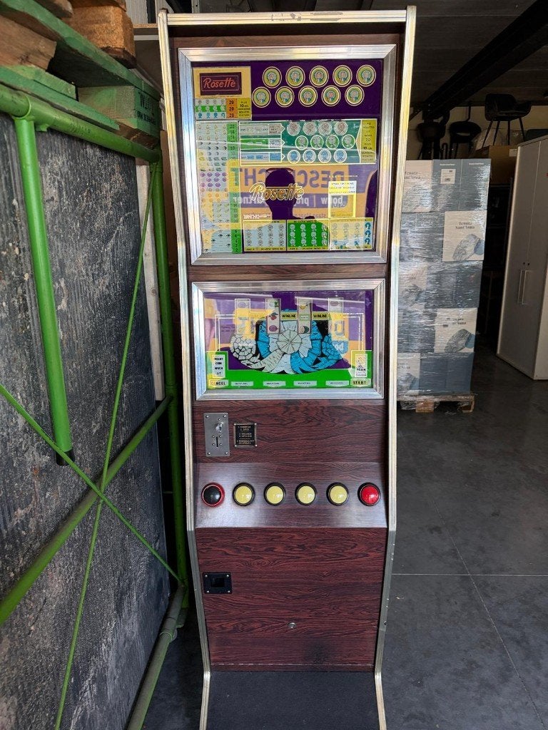 Slotkast Rosette, Verzamelen, Automaten | Gokkasten en Fruitautomaten, Ophalen, Gebruikt