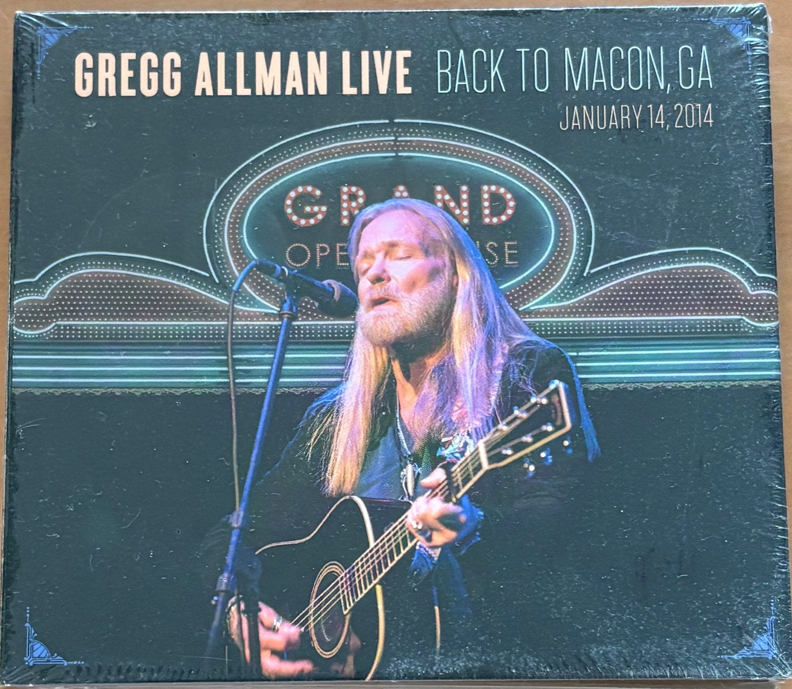 GREGG ALLMAN LIVE - Back To Macon, GA, Enlèvement ou Envoi, Neuf, dans son emballage, Blues rock