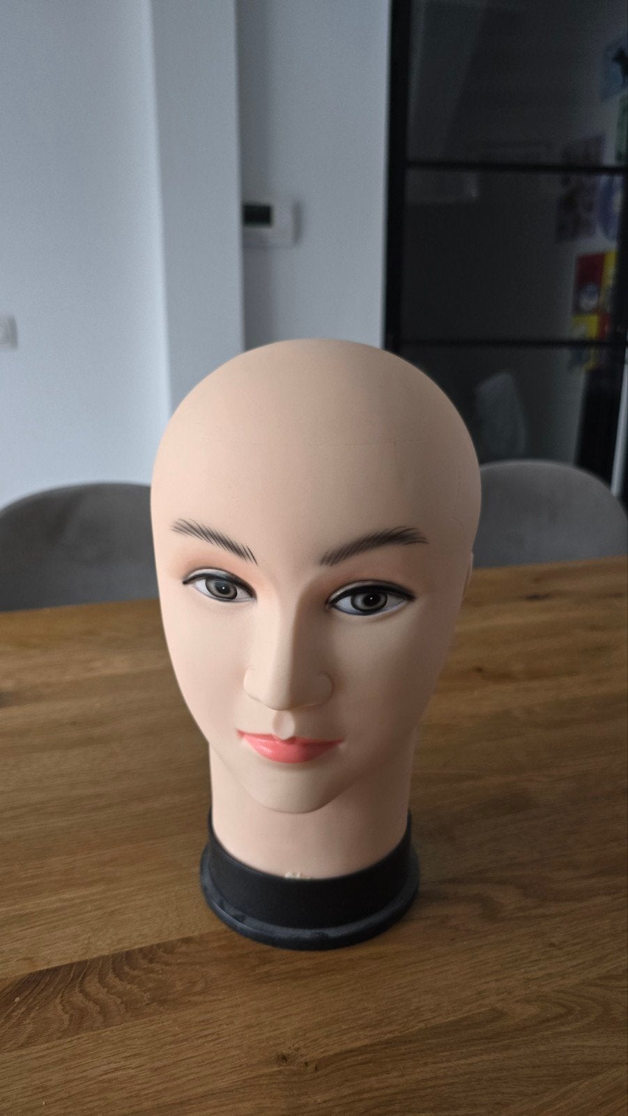 Tête mannequin / mannequinkop, Enlèvement