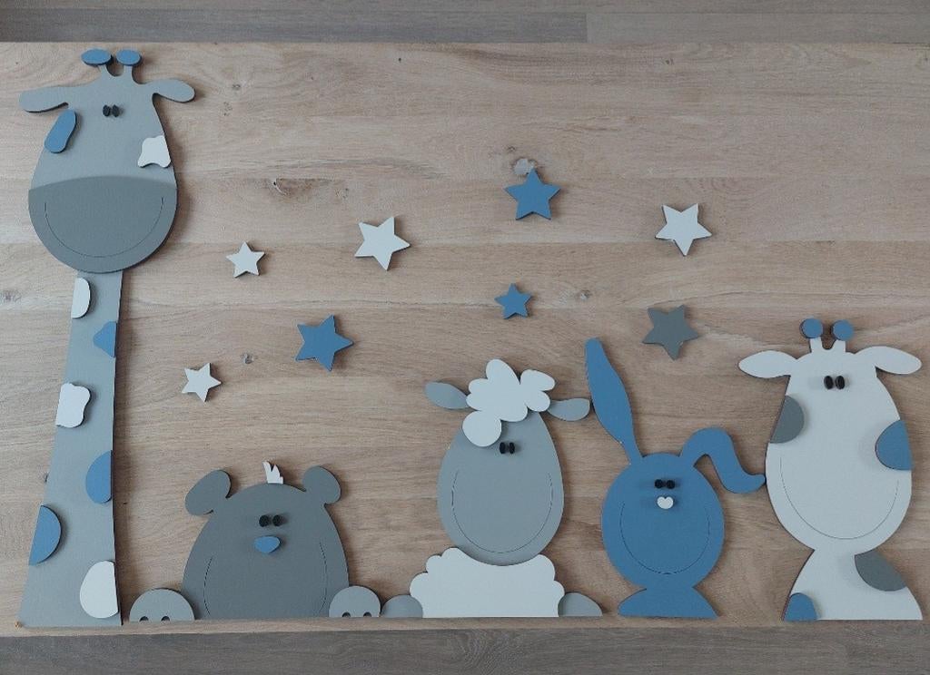 Wanddecoratie babykamer, Ophalen, Zo goed als nieuw, Wanddecoratie