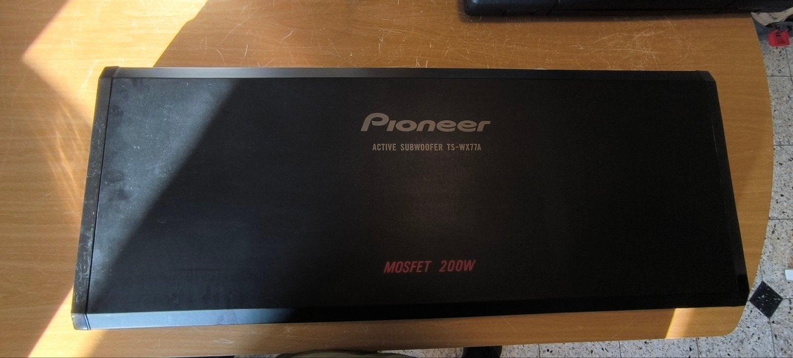 Pioneer TS-WX77A actieve subwoofer, Ophalen, Gebruikt