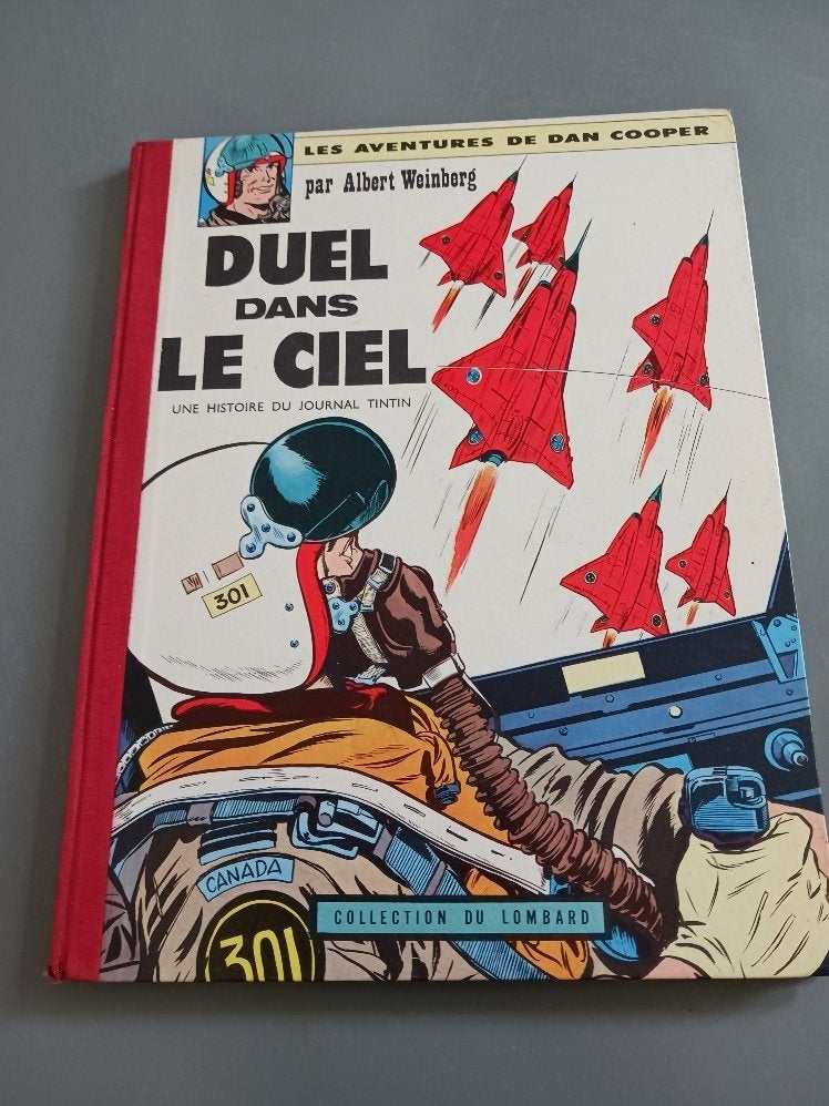 Dan Cooper, Duel dans le Ciel, Lombard HC, 1re édition,, Enlèvement ou Envoi