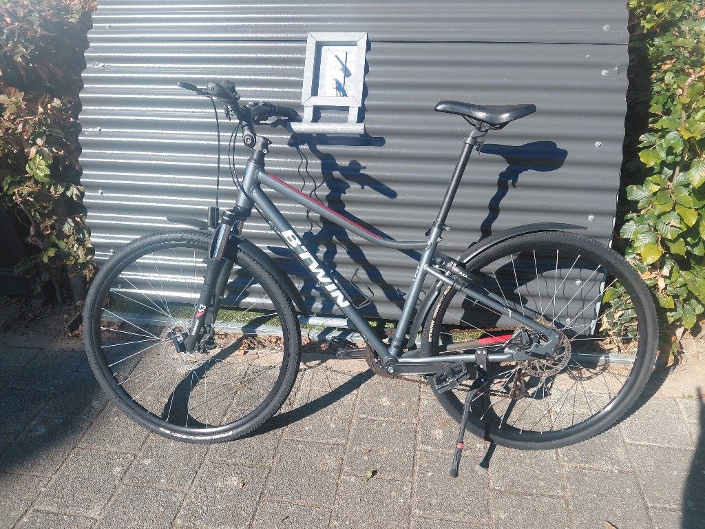 fiets Riverside 500 decathlon, Versnellingen, Zo goed als nieuw, 57 tot 61 cm, Schijfrem