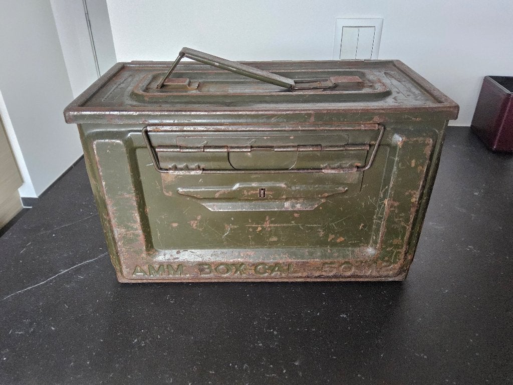 Boîte à munitions Militaria, Collections, Enlèvement, Autres types