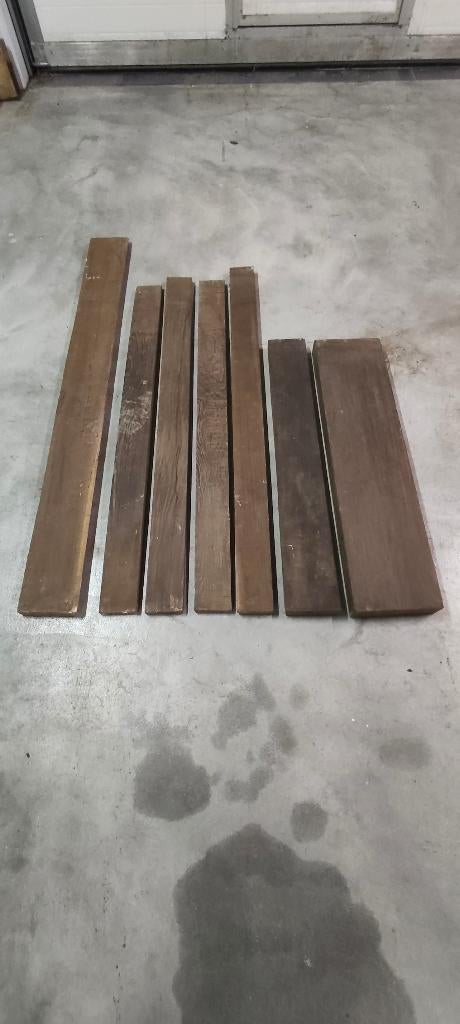 Wenge Hout, Bricolage & Construction, Bois & Planches, Neuf, 50 mm ou plus, Planche, 300 cm ou plus