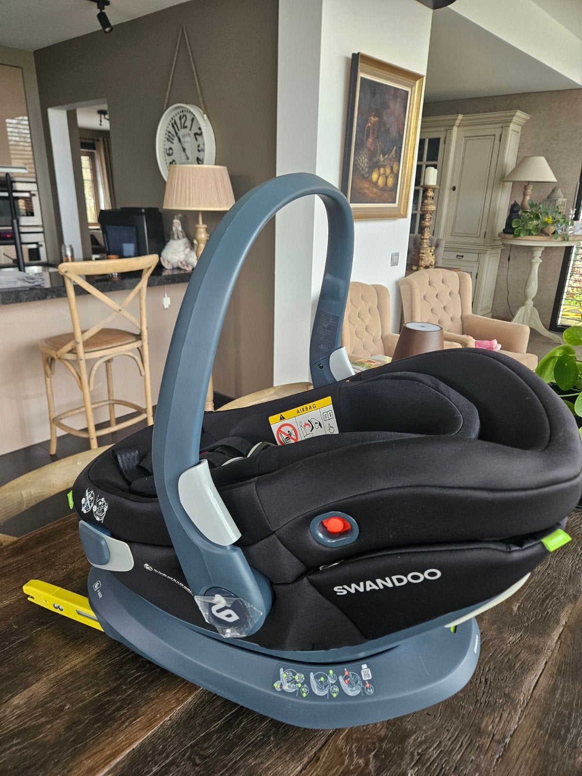 Autostoel Swandoo met Isofix, Ophalen, Isofix