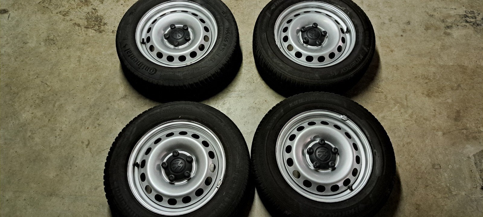 velgen vw caddy 15", Ophalen, All Season, Band(en)