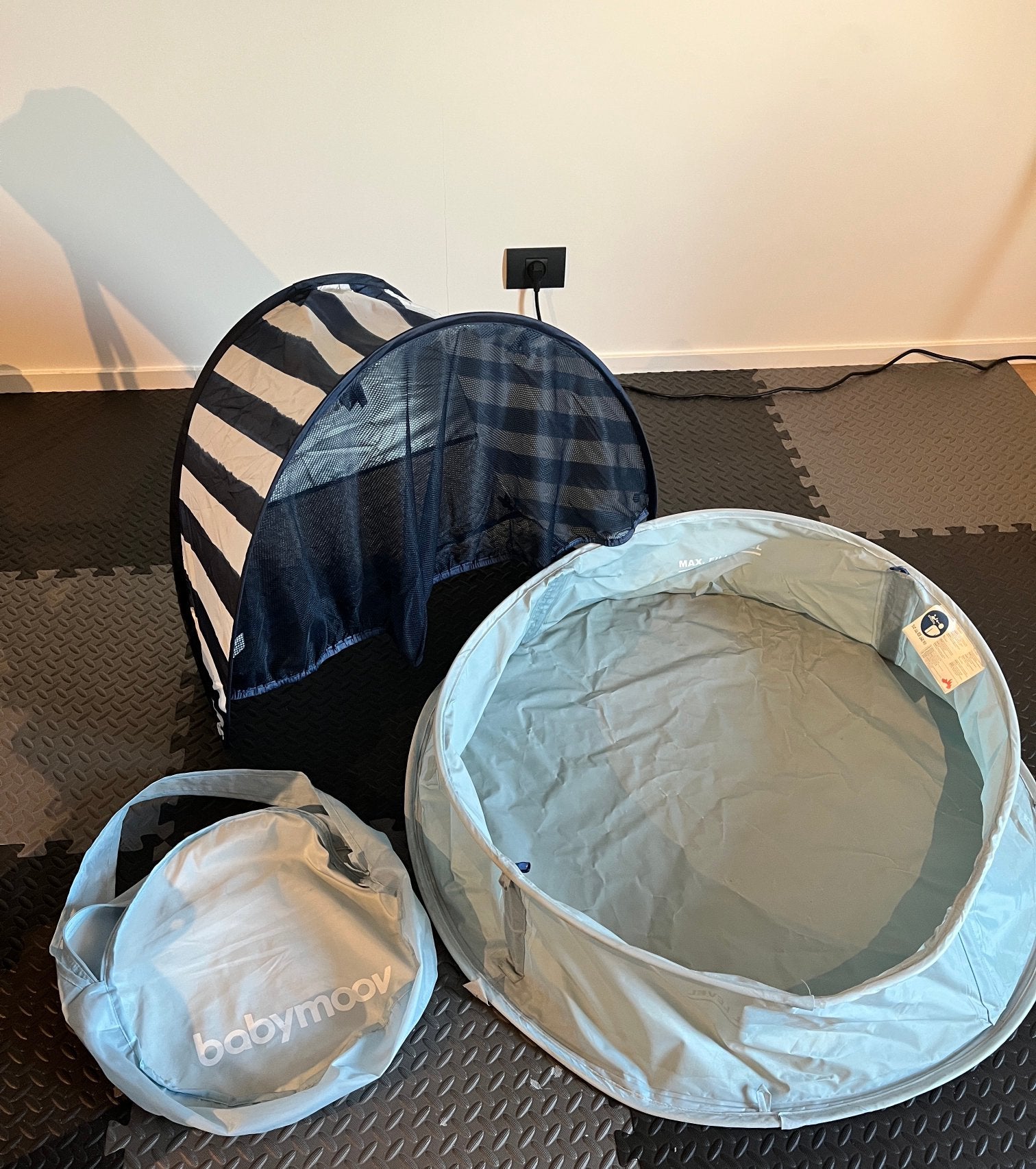 Babymoov zwembad incl zonnescherm & opberghoes, Ophalen, Nieuw