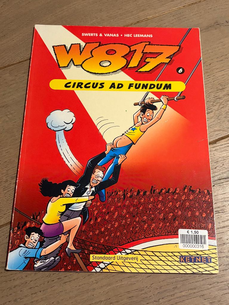 W817 - 6 - Circus ad fundum, Boeken, Eén stripboek, Ophalen of Verzenden, Gelezen