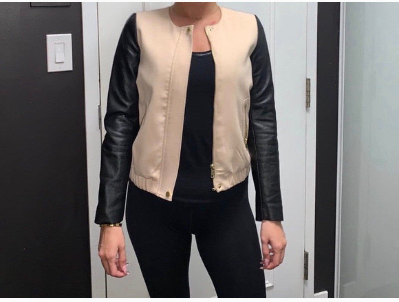 H&M zomer-jack vest jas Dames XS vrouwen met rits - NIEUW !!, Ophalen of Verzenden, Nieuw, Maat 34 (XS) of kleiner, Roze