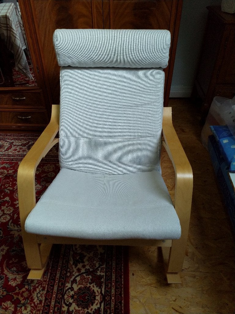 Fauteuil, 75 à 100 cm, Bois, Comme neuf, Enlèvement