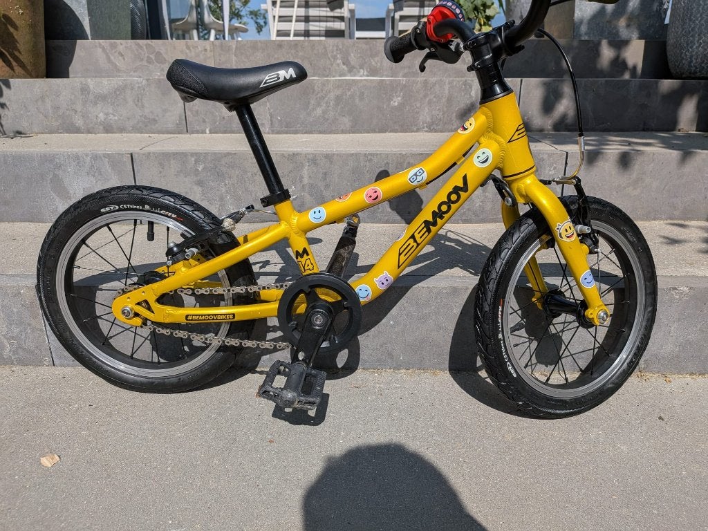 BeMoov M14 — Ultralichte kinderfiets — Klaar om te rijden, Fietsen en Brommers, Fietsen | Kinderfietsjes, Ophalen, 16 tot 20 inch