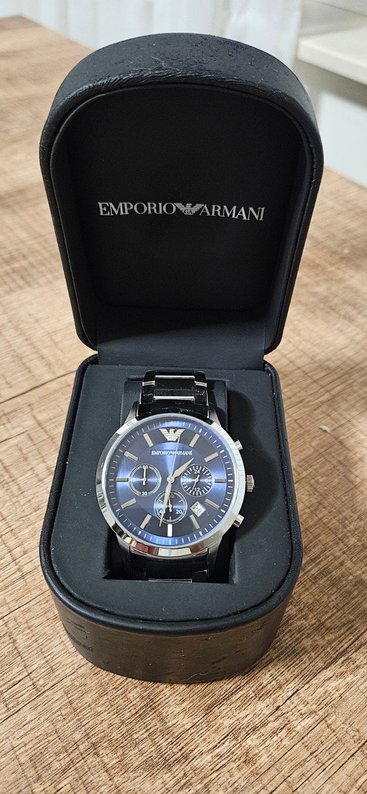 emporio armani horloge, Ophalen