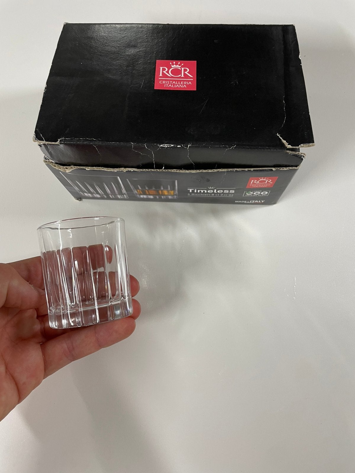 Set van 6 shotglaasjes, Ophalen, Nieuw, Borrel- of Shotglas