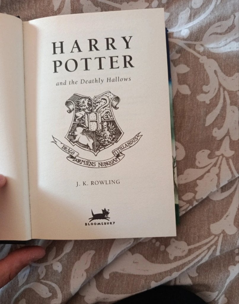 Harry Potter first édition, Enlèvement ou Envoi, Comme neuf, Livre, Poster ou Affiche