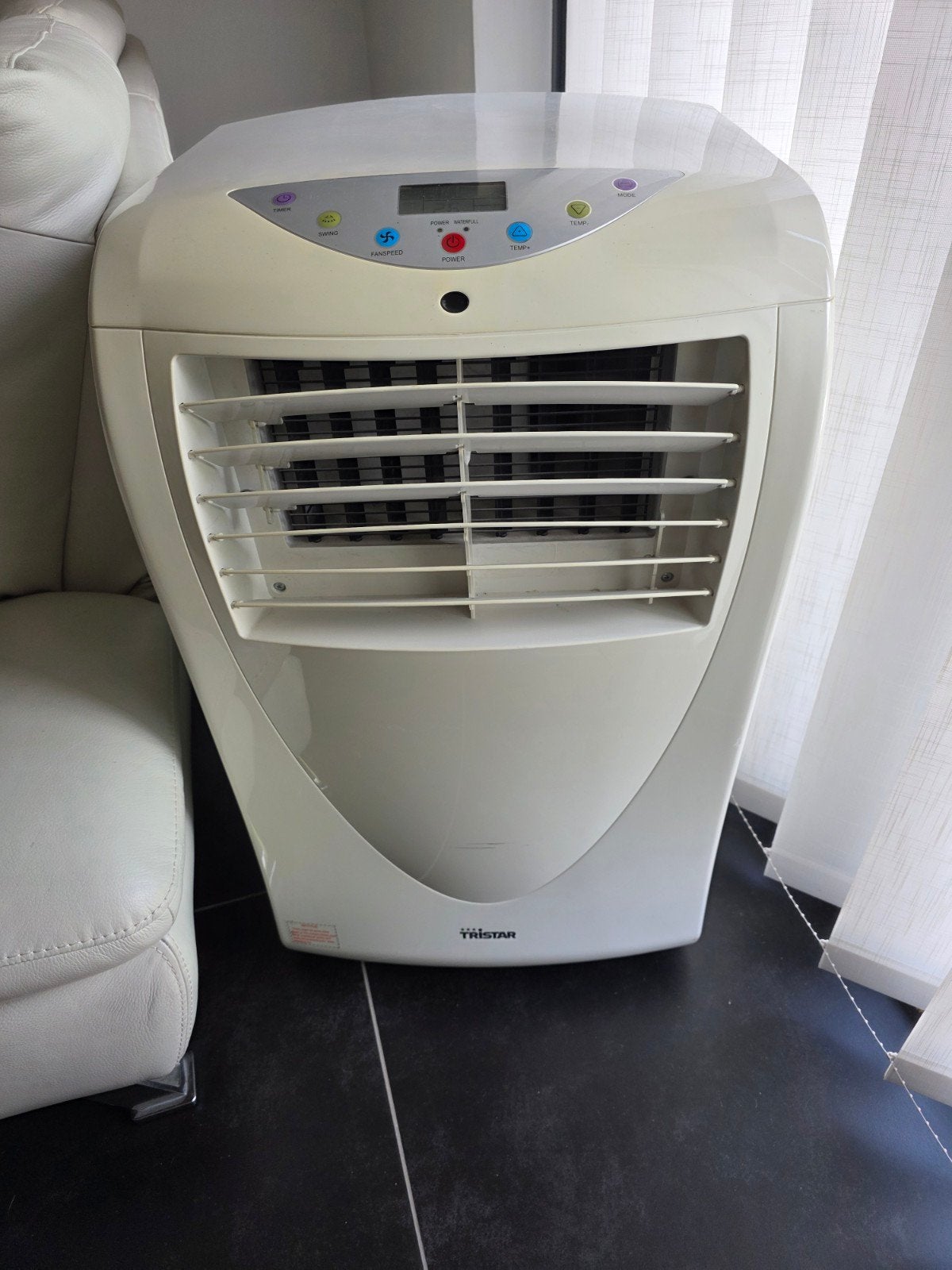 Tristar AC-5492 airconditioner compleet met accessoires, Ophalen, Timer, 3 snelheden of meer, Gebruikt