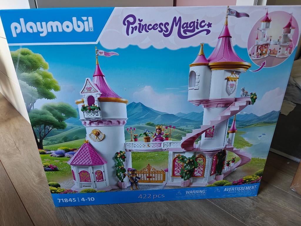 Playmobil kasteel prinses, Kinderen en Baby's, Speelgoed | Playmobil, Ophalen of Verzenden, Nieuw, Complete set