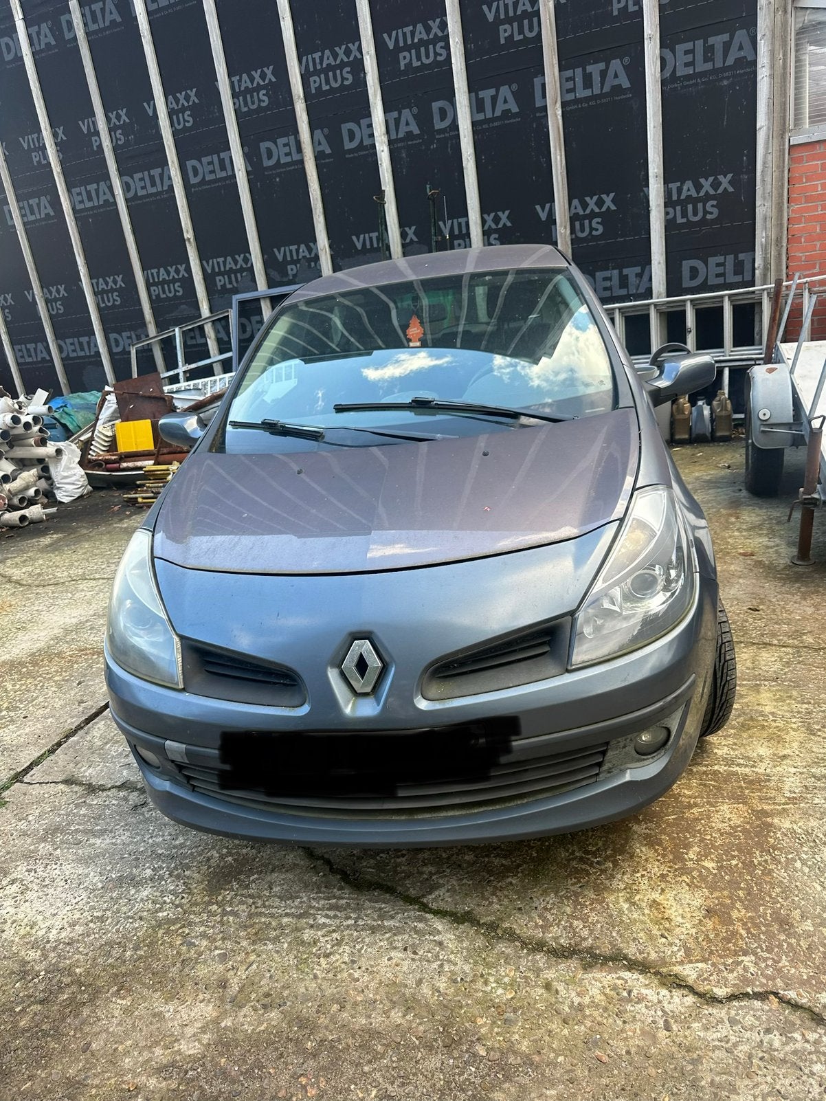 Renault clio 3 1.2 benzine 141000 klm airco, Auto's, Bedrijf, Clio, Te koop, Benzine