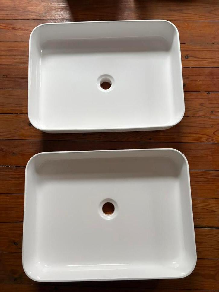 Twee nieuwe lavabo’s, Maison & Meubles, Salle de bain | Meubles de Salle de bain, Enlèvement ou Envoi, Comme neuf