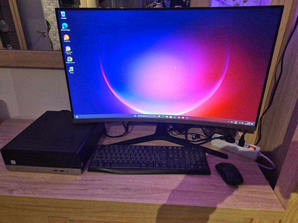 PC HP ProDesk 400 G5 SFF ecran incurve 32 pouce samsung, Informatique & Logiciels, HP, SSD, Intel Core i5, 16 GB