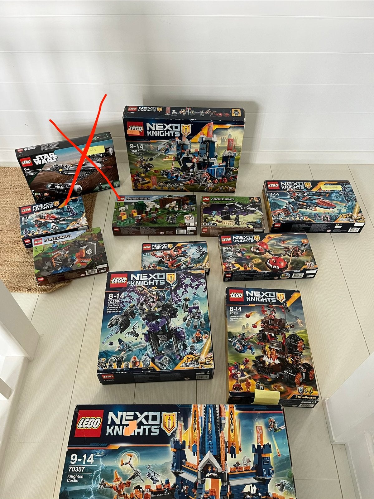 11 Lego sets, Ophalen, Gebruikt