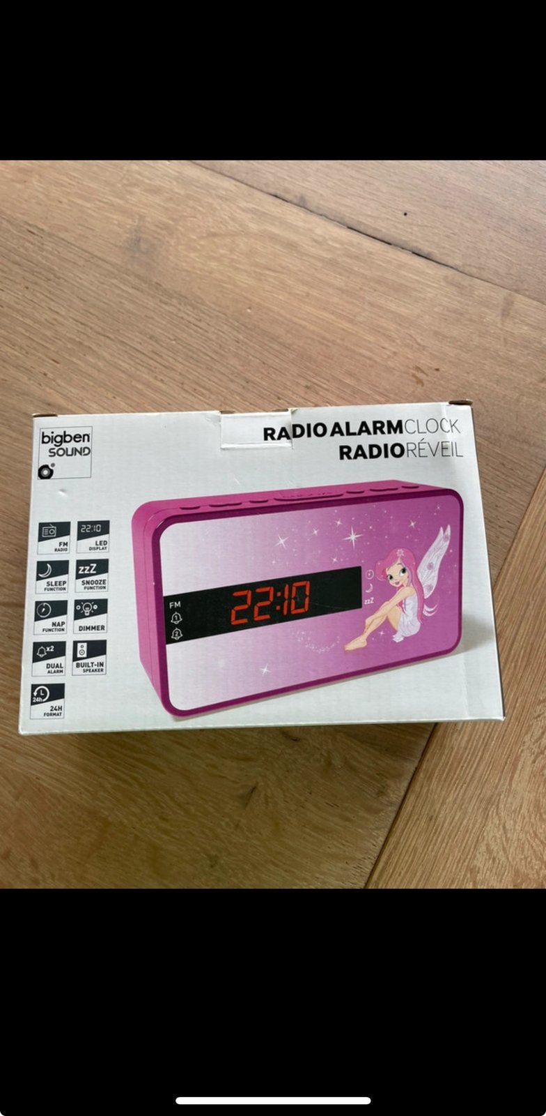 Nieuwe klokradio Elfje merk Bigben, Ophalen of Verzenden, Zo goed als nieuw