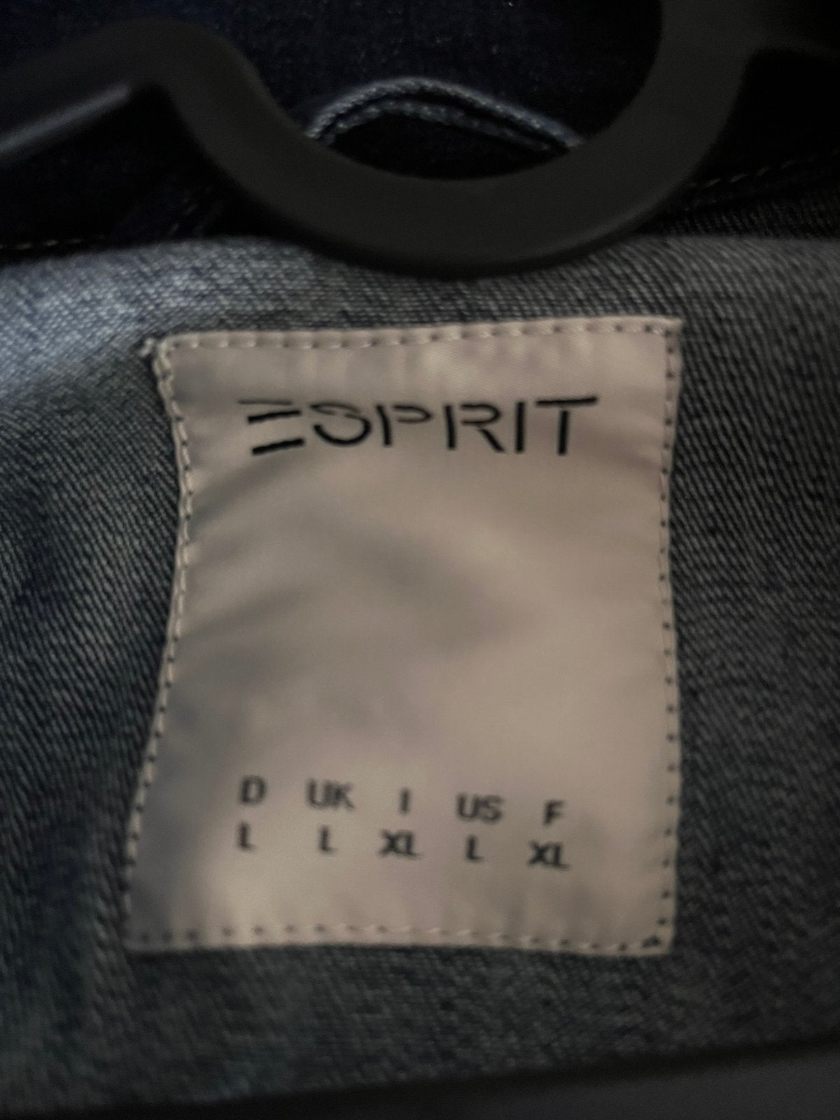 Jeansvest esprit, Ophalen, Zo goed als nieuw