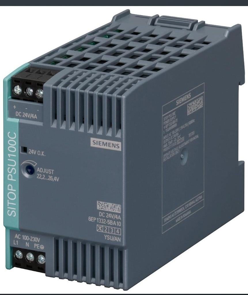 Siemens SITOP PSU100C 24V/4A, Ophalen of Verzenden, Nieuw
