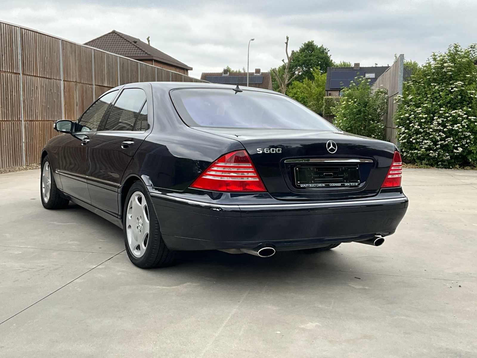 Mercedes-Benz S600 V12 2004, Autos, Achat, Entreprise, Autre carrosserie, Automatique