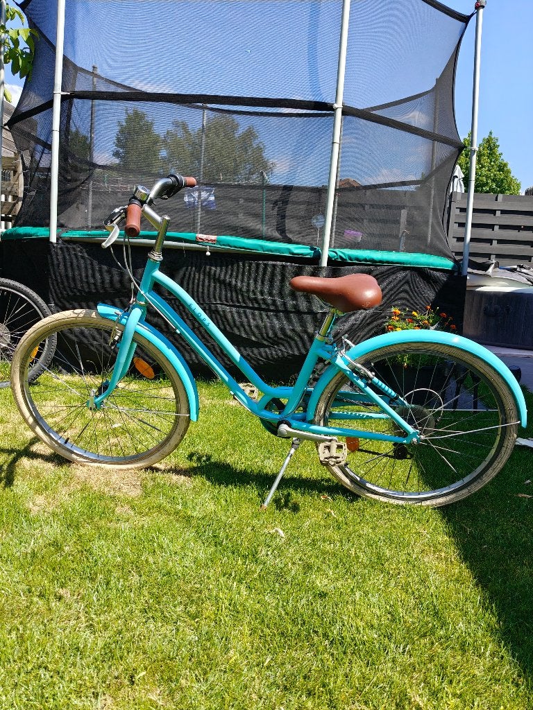 Meisjesfiets decathlon Elops 24 inch, Vélos & Vélomoteurs, Vélos | Filles, Comme neuf, 24 pouces, Vitesses, Frein sur jante, Enlèvement