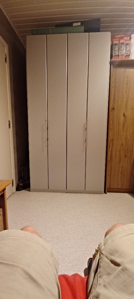 Kleerkast, Huis en Inrichting, Ophalen, Gebruikt, 120 cm, Hout