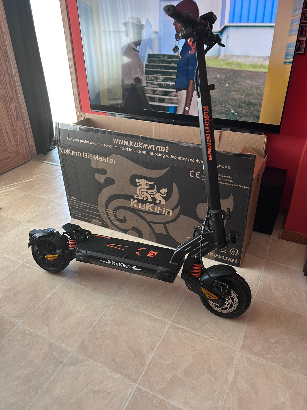 Kukirin g2 master, Vélos & Vélomoteurs, Trottinettes, Enlèvement, Comme neuf