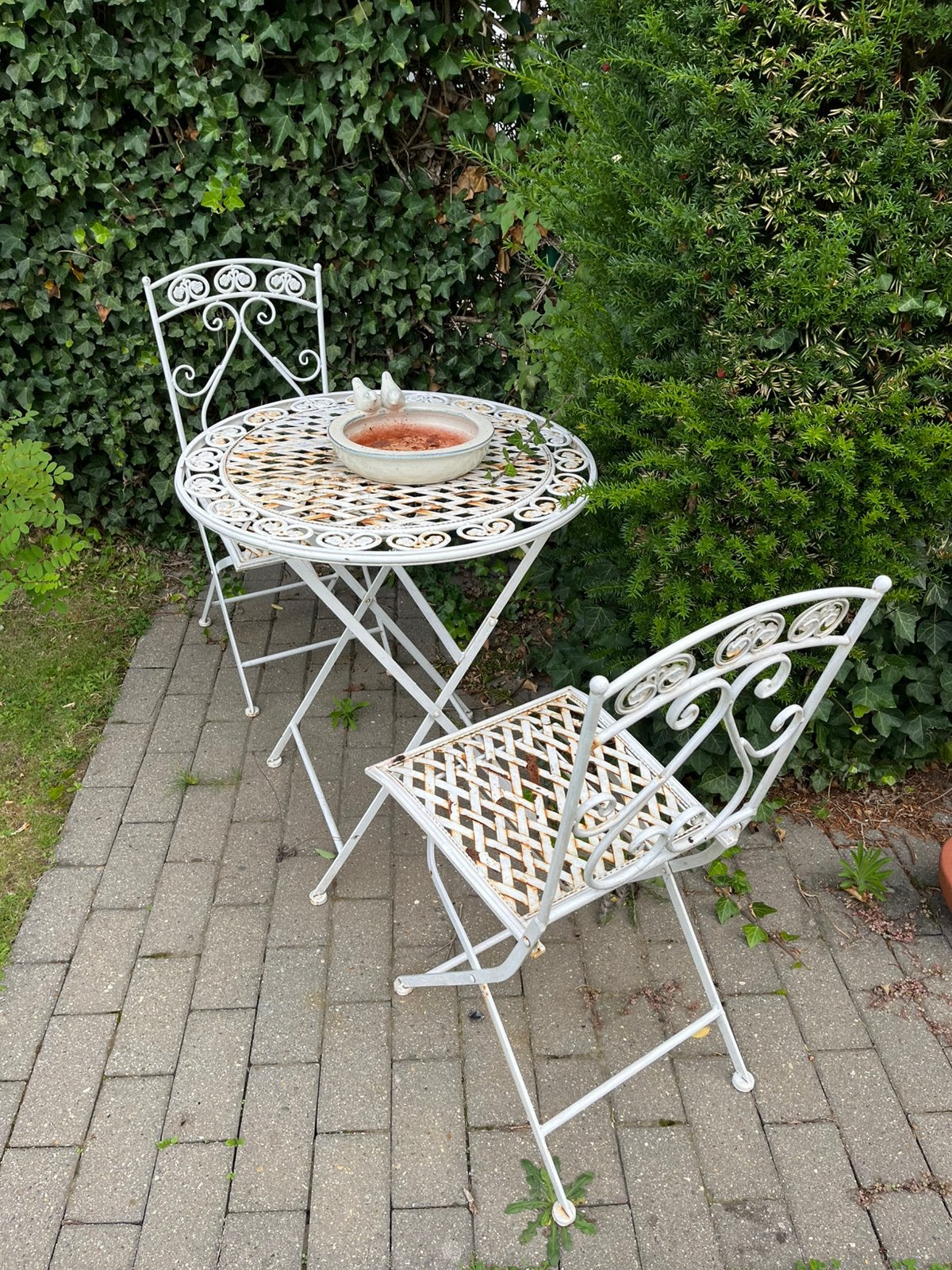 Tuinsetjes, Ophalen, Gebruikt
